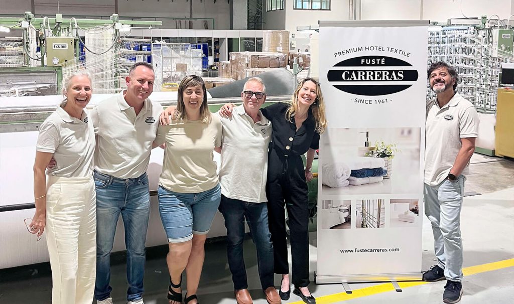 El equipo comercial de Fusté Carreras: siempre a su lado.